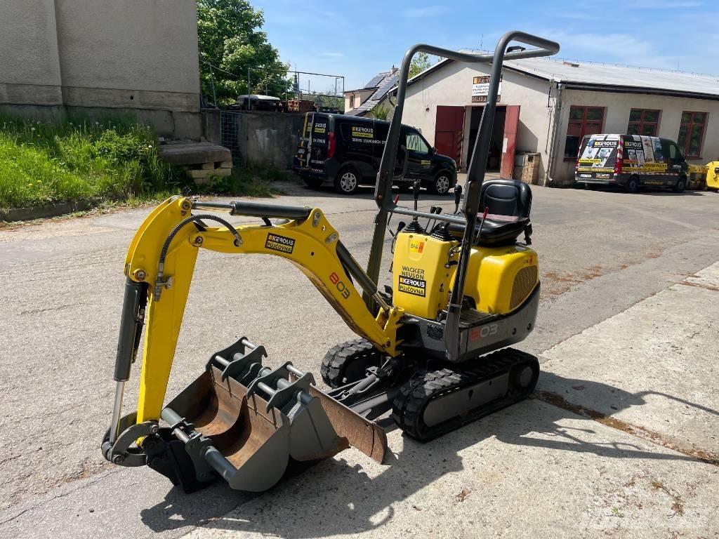 Wacker Neuson 803 Mini excavators < 7t