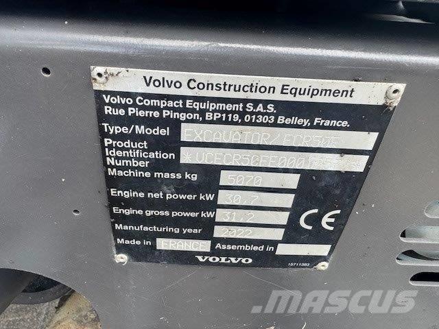 Volvo ECR50F Mini excavators < 7t