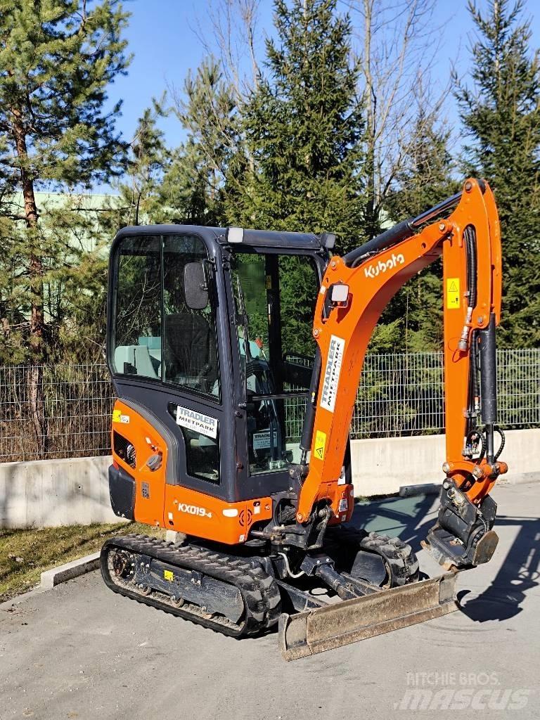 Kubota KX 019-4 Mini excavators < 7t