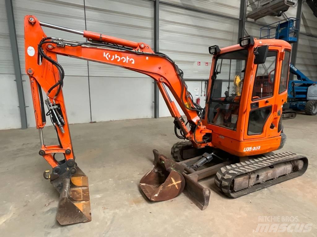 Kubota U 35-3 A 3 Mini excavators < 7t