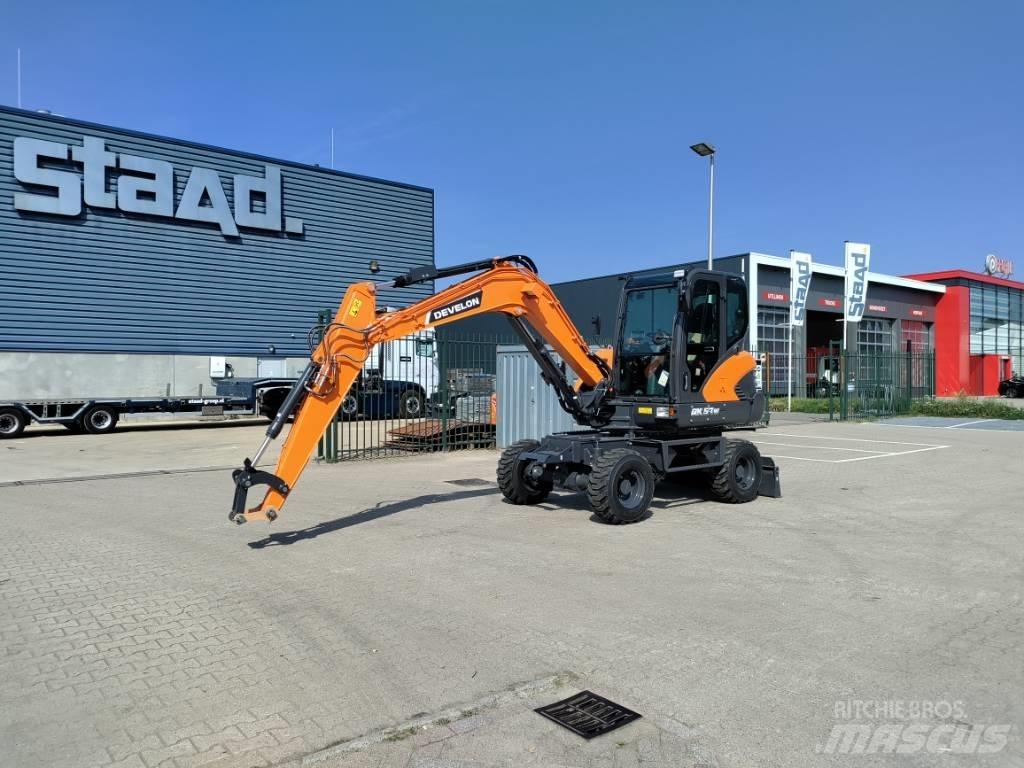 Develon DX57W-7 Mini excavators < 7t
