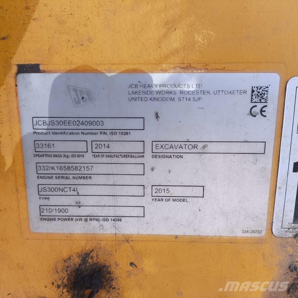 JCB JS 300 Crawler excavators