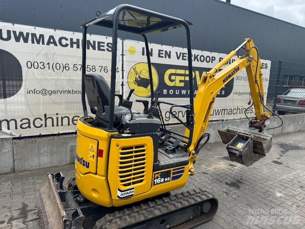 Komatsu PC 16 R-3HS Mini excavators < 7t