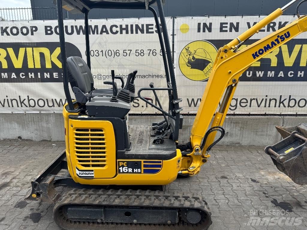 Komatsu PC 16 R-3HS Mini excavators < 7t