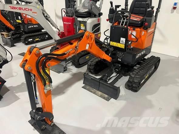 Doosan DX 10 Z Mini excavators < 7t