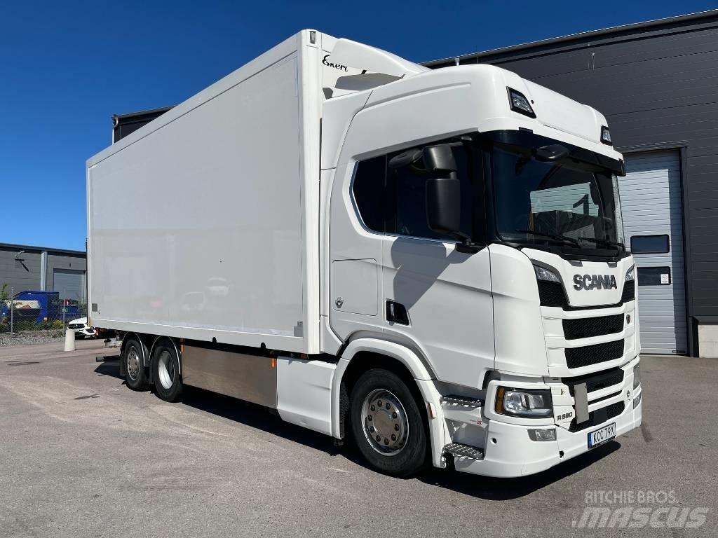 Scania R590 Van Body Trucks