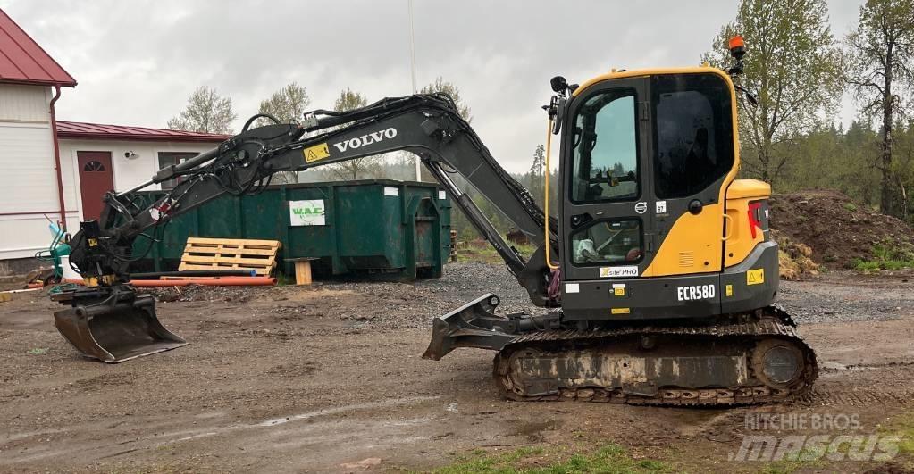 Volvo ECR 58 D Mini excavators < 7t