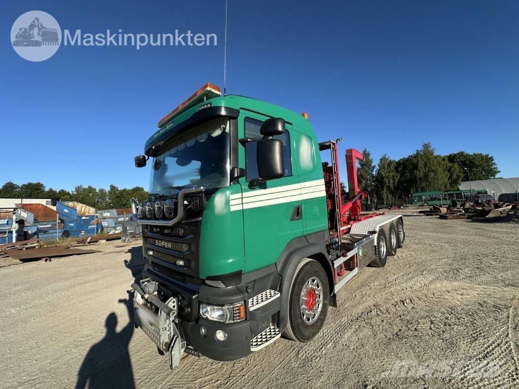 Scania R 580 LB Hook lift trucks