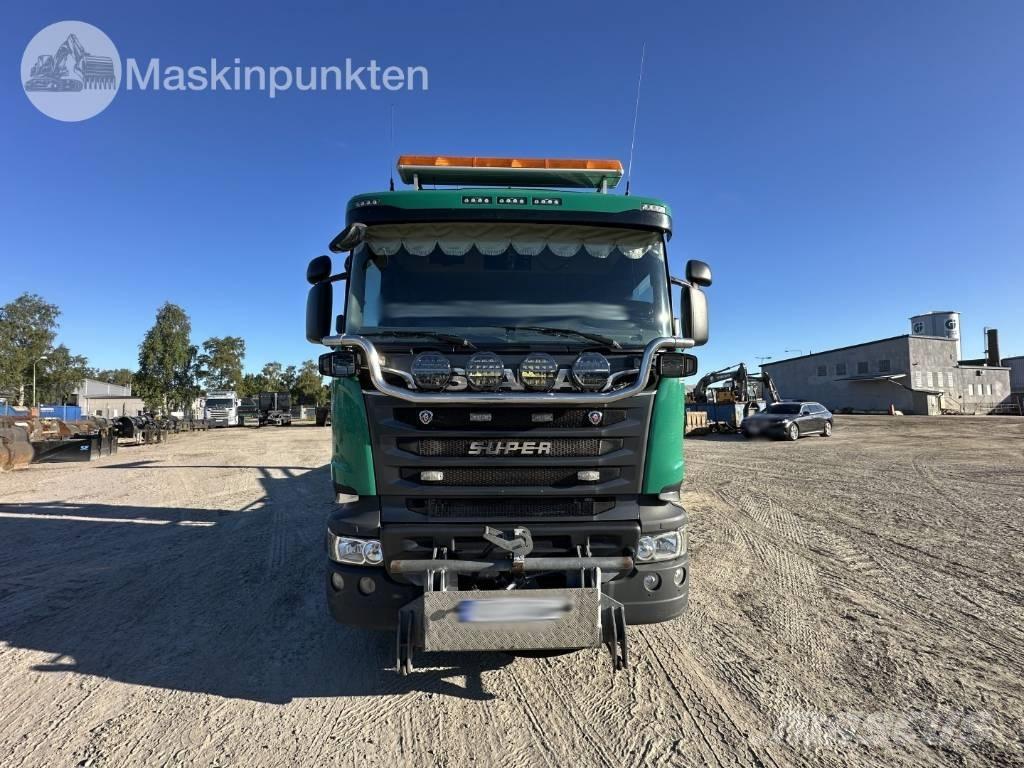 Scania R 580 LB Hook lift trucks