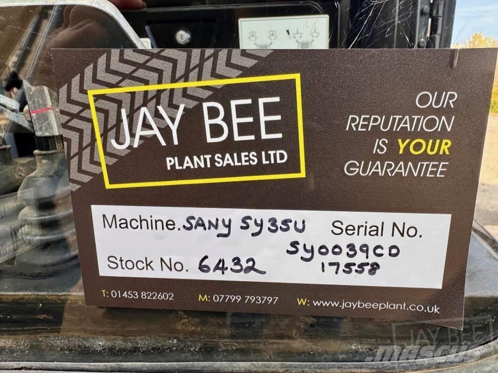 Sany SY 35 U Mini excavators < 7t
