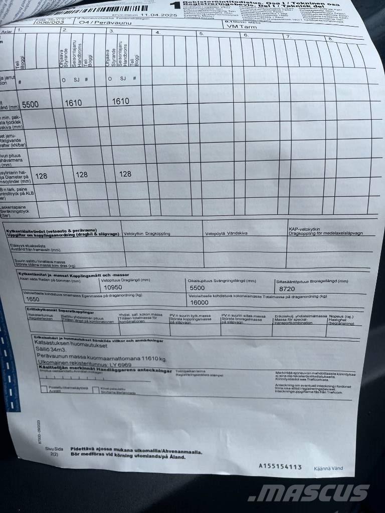 Volvo FH 13 540 Truck Tractor Units