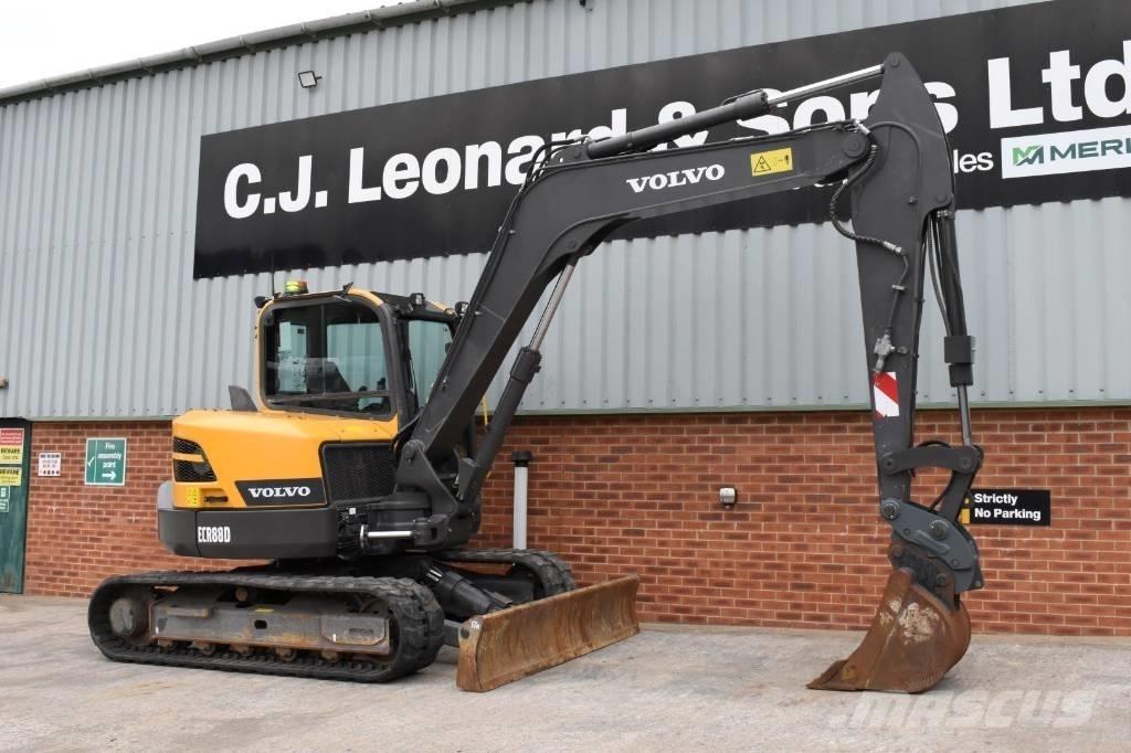 Volvo ECR 88 D Midi excavators  7t - 12t