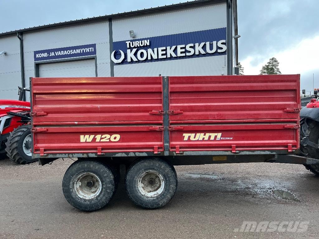 Tuhti W120 Tipper trailers
