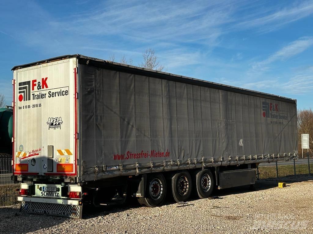 Schmitz SCS 24 L Tautliner/curtainside trailers