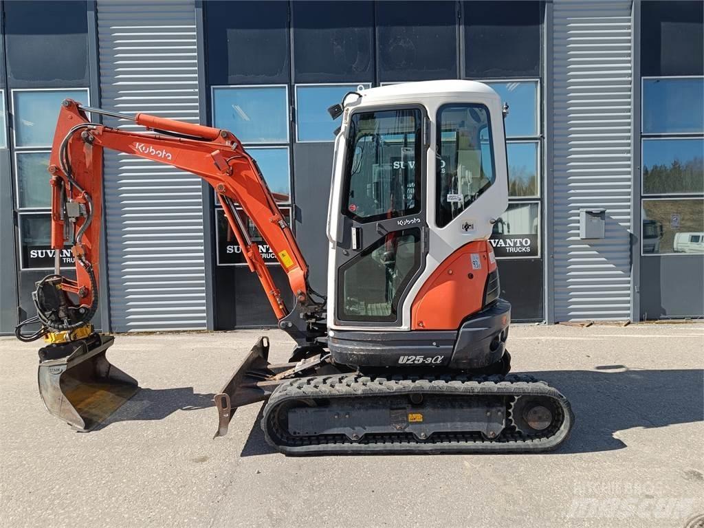 Kubota U25-3 Mini excavators < 7t