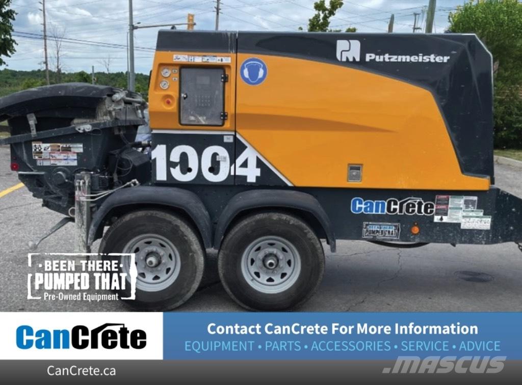 Putzmeister TK 1004 Concrete pumps