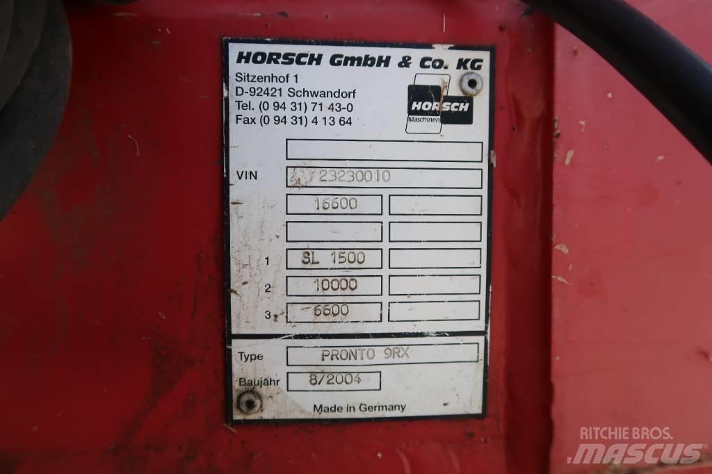 Horsch Pronto 9 RX Precision sowing machines
