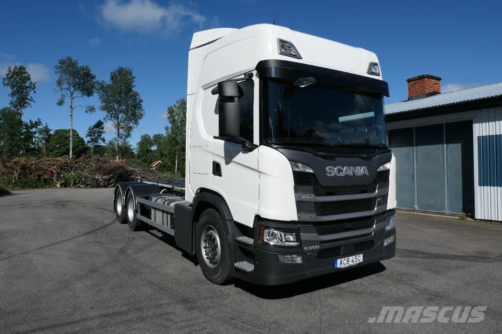 Scania G50B6x2NB Hook lift trucks