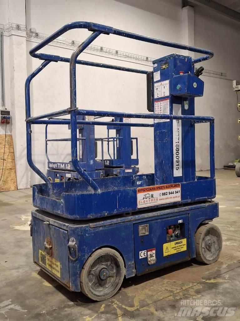 UpRight TM12 Vertical mast lifts
