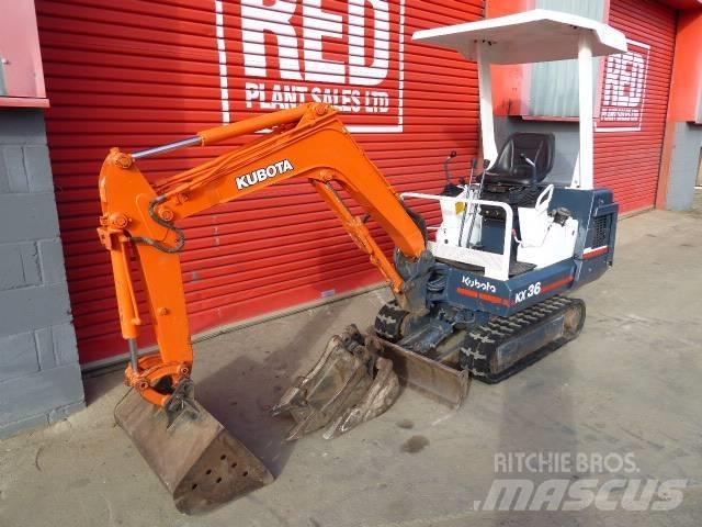 Kubota KX 36 Mini excavators < 7t