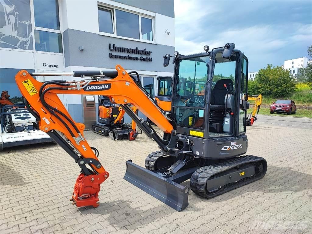 Doosan DX27z Mini excavators < 7t