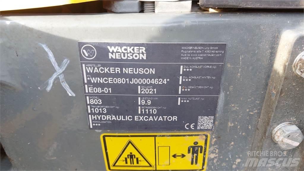 Wacker Neuson 803 Crawler excavators