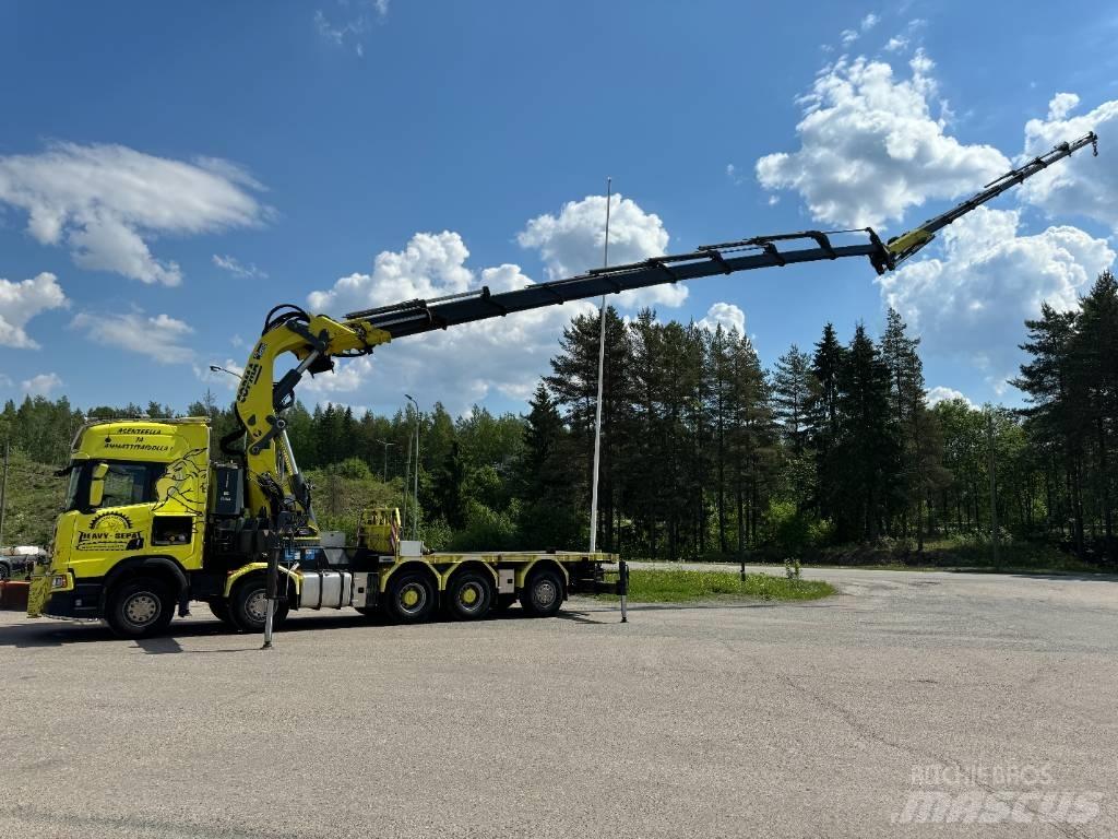 Scania R 650 10x4 Crane trucks
