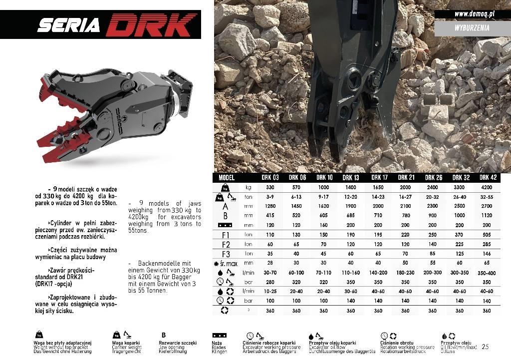  DEMOQ DRK21 Crushers