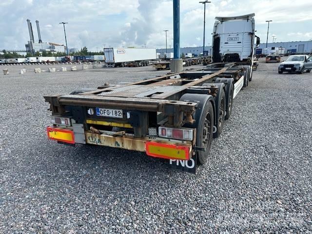 Krone SD DFG-182 Containerframe/Skiploader semi-trailers