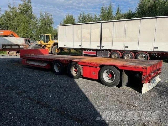 HRD pokkakärry Low loader-semi-trailers