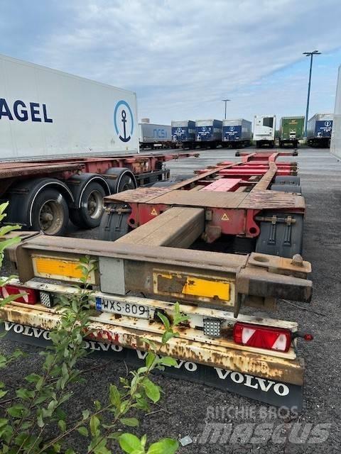Kögel SW 24 WXS-809 Containerframe/Skiploader semi-trailers