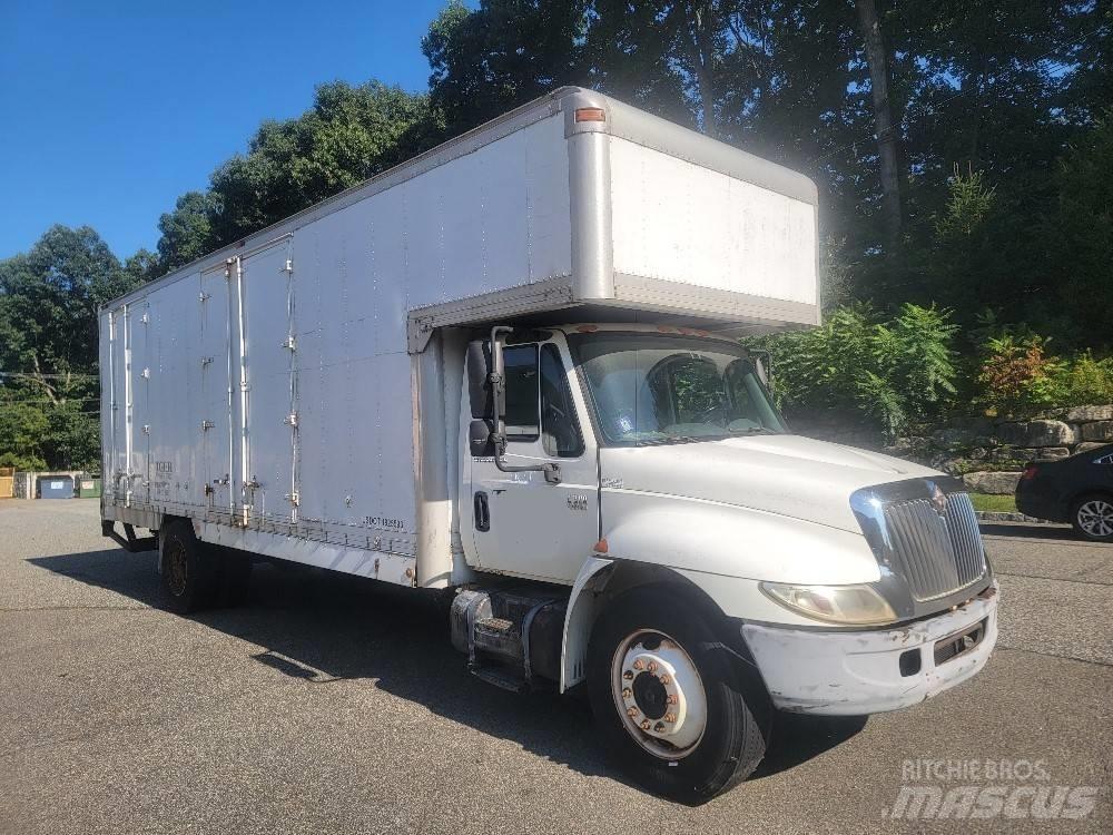 International 4300 Van Body Trucks
