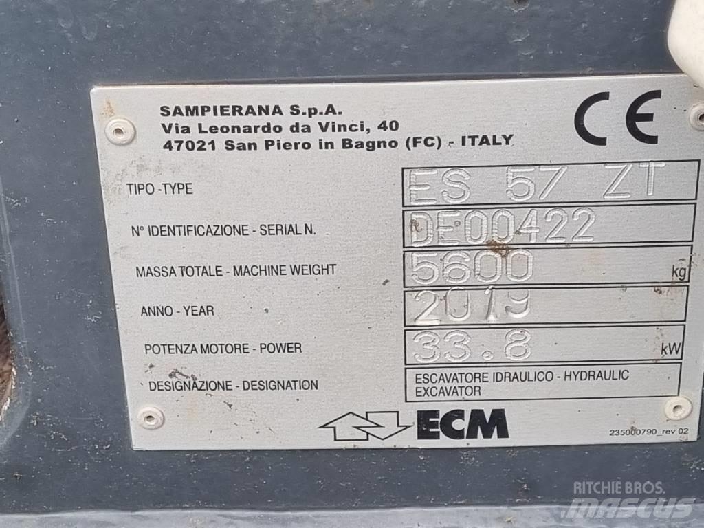 ECM ES 57 ZT Mini excavators < 7t