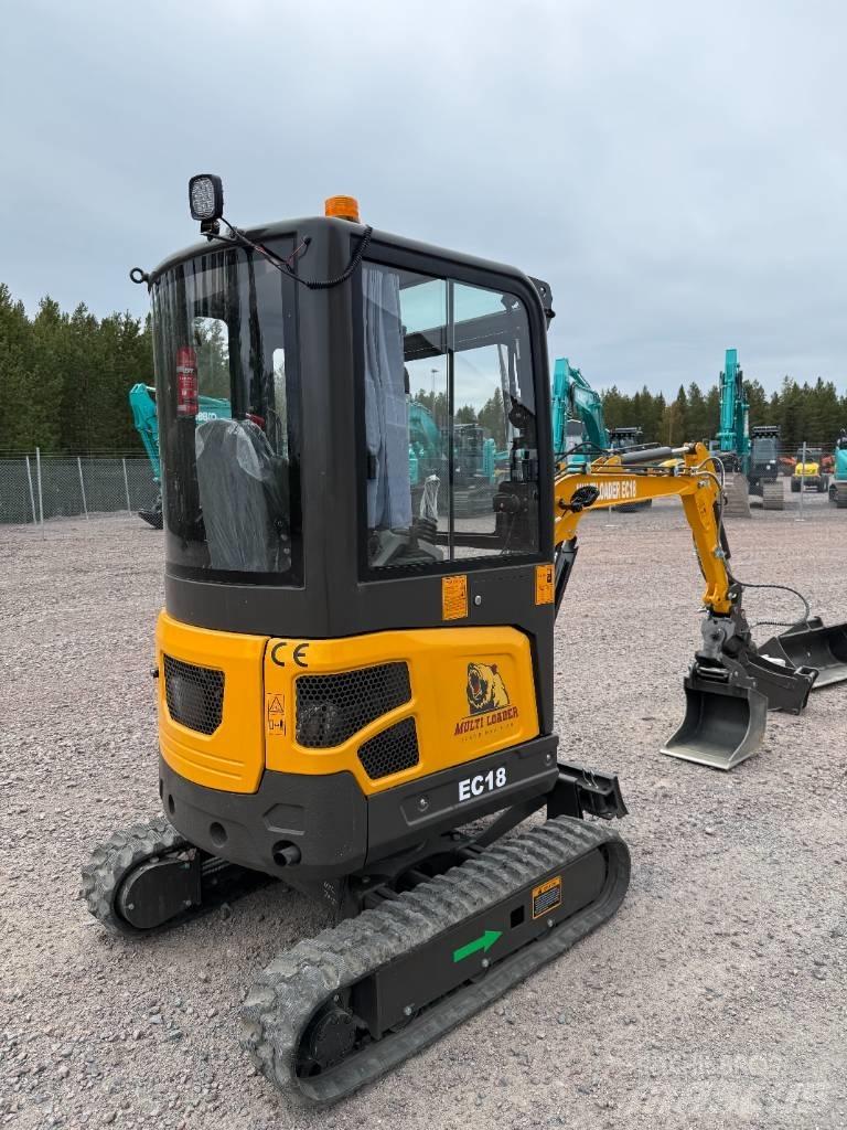 Multiloader EC 18 Mini excavators < 7t