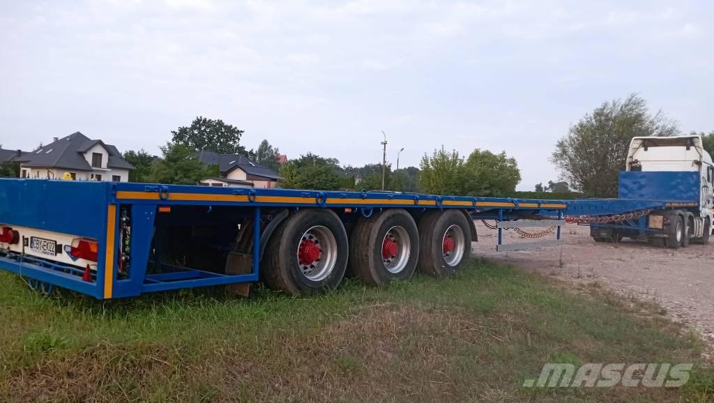 Broshuis E-2198/27 Skip loader semi-trailers