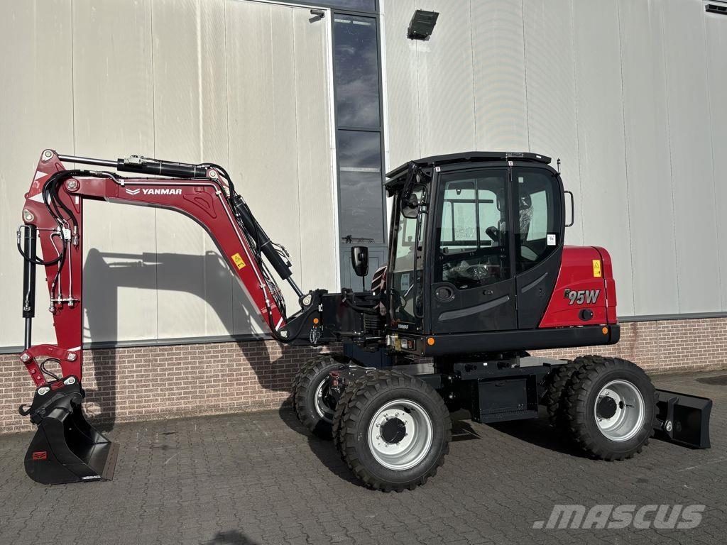 Yanmar B95W Wheeled excavators