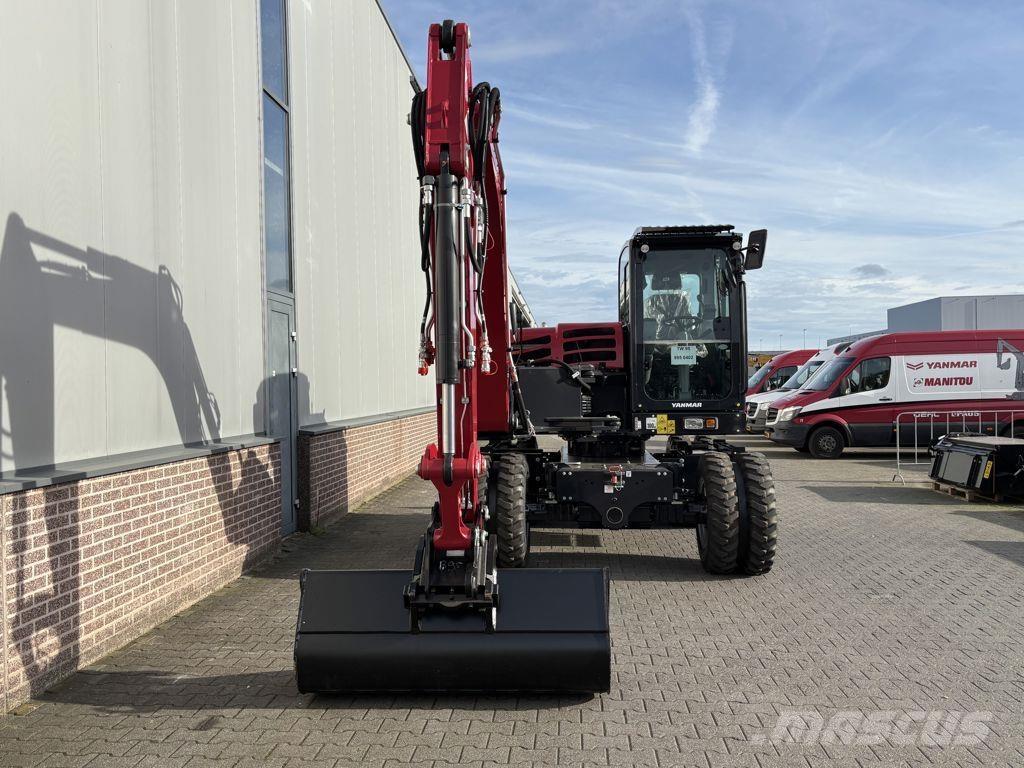 Yanmar B95W Wheeled excavators