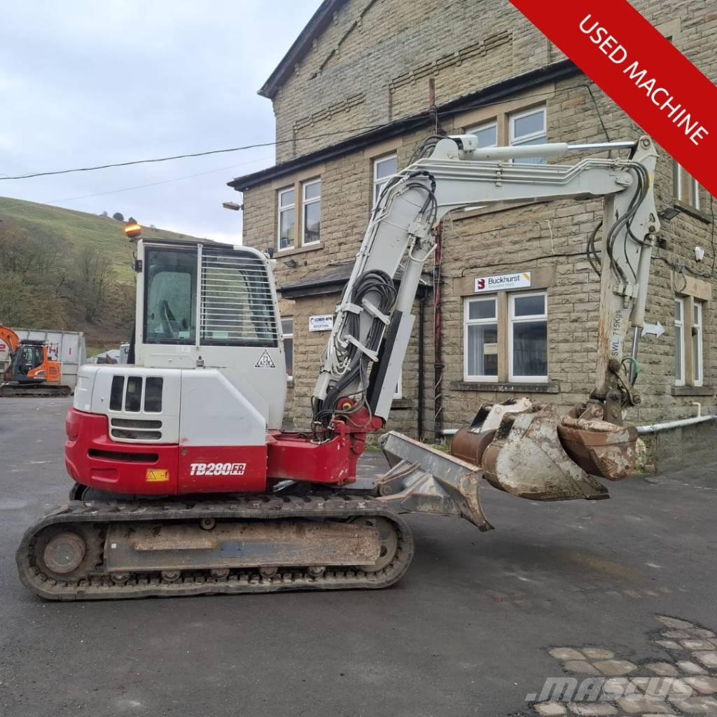 Takeuchi TB 280 FR Midi excavators  7t - 12t