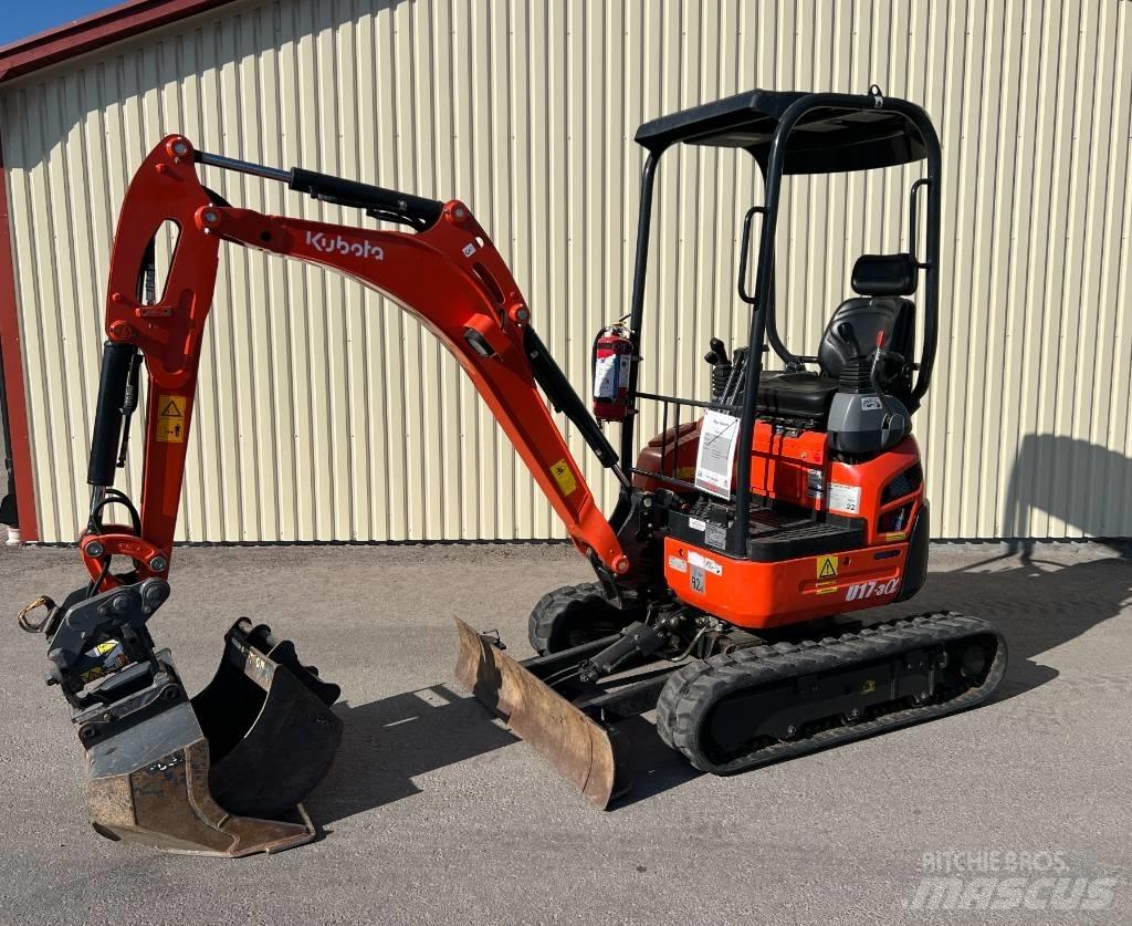 Kubota U 17-3 Mini excavators < 7t