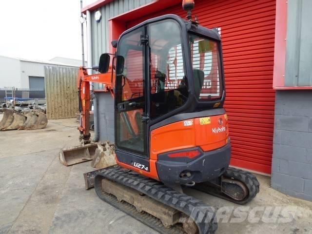 Kubota U 27-4 Mini excavators < 7t