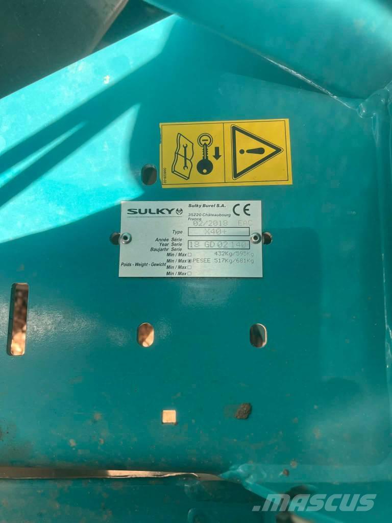 Sulky X40+ Manure spreaders