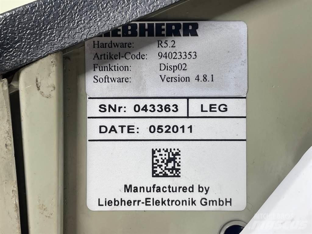Liebherr A 924 C Electronics