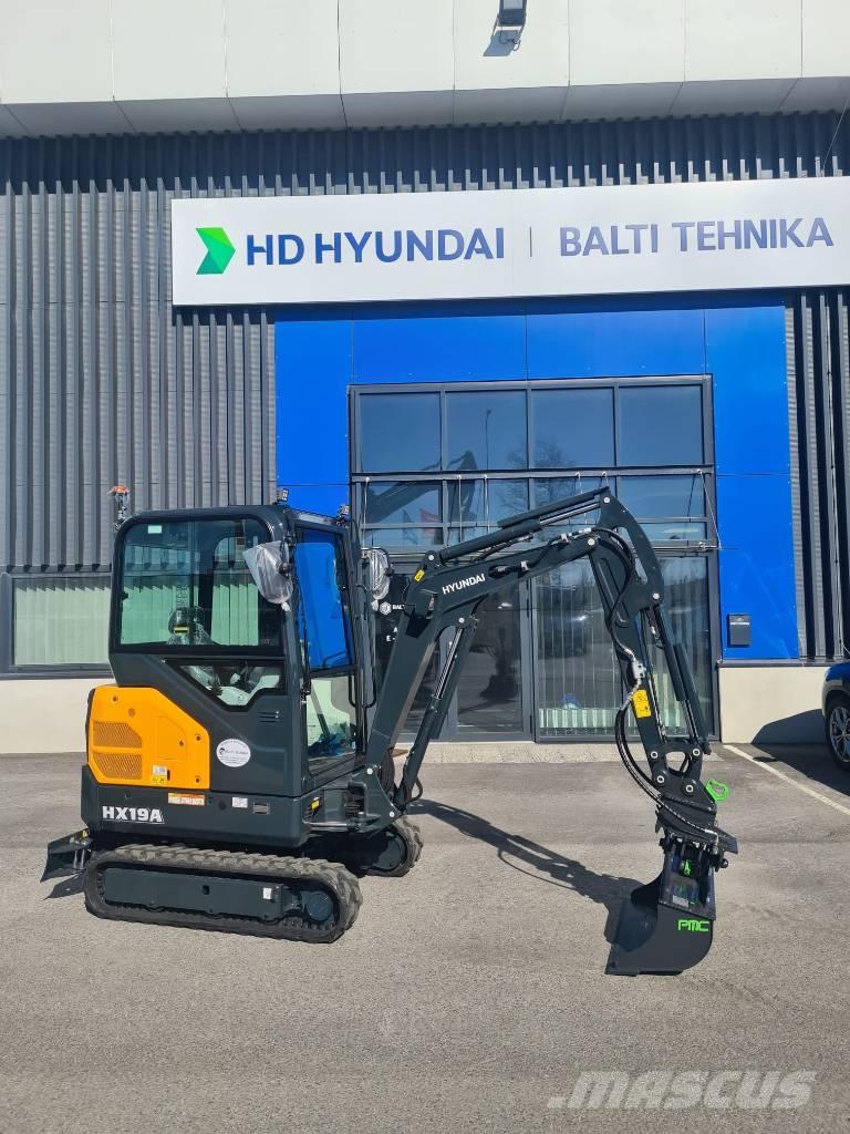 Hyundai HX 19 A Mini excavators < 7t