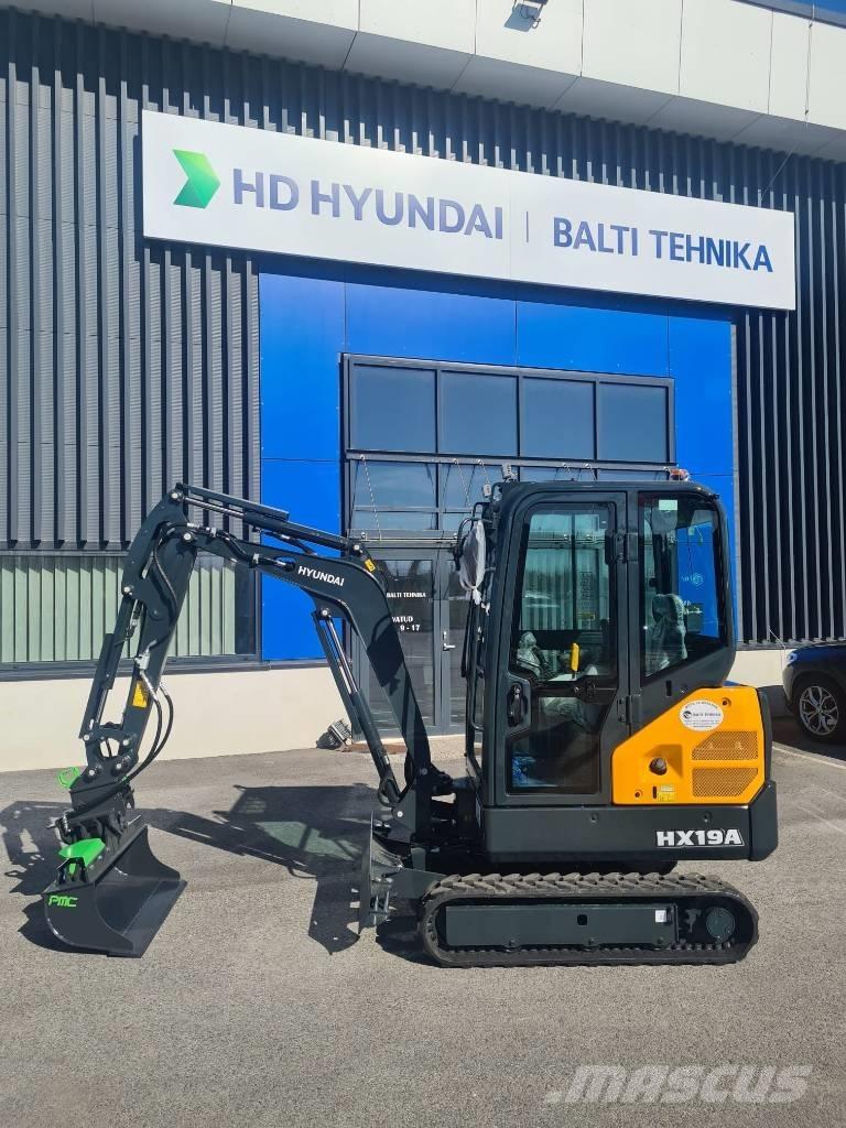 Hyundai HX 19 A Mini excavators < 7t
