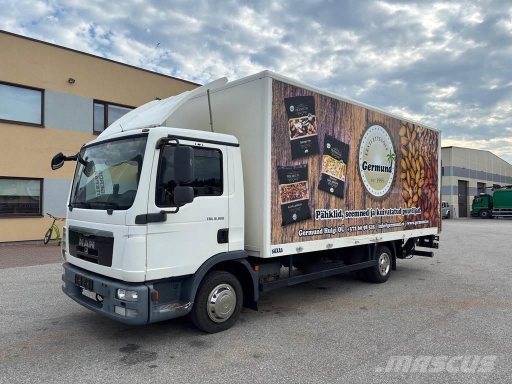MAN TGL 8.180 + LIFT Van Body Trucks