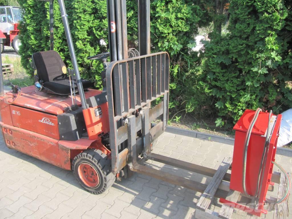 Linde E 16 Electric forklift trucks