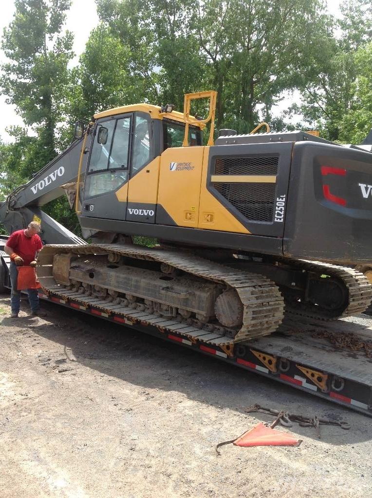 Volvo EC 250EL Crawler excavators