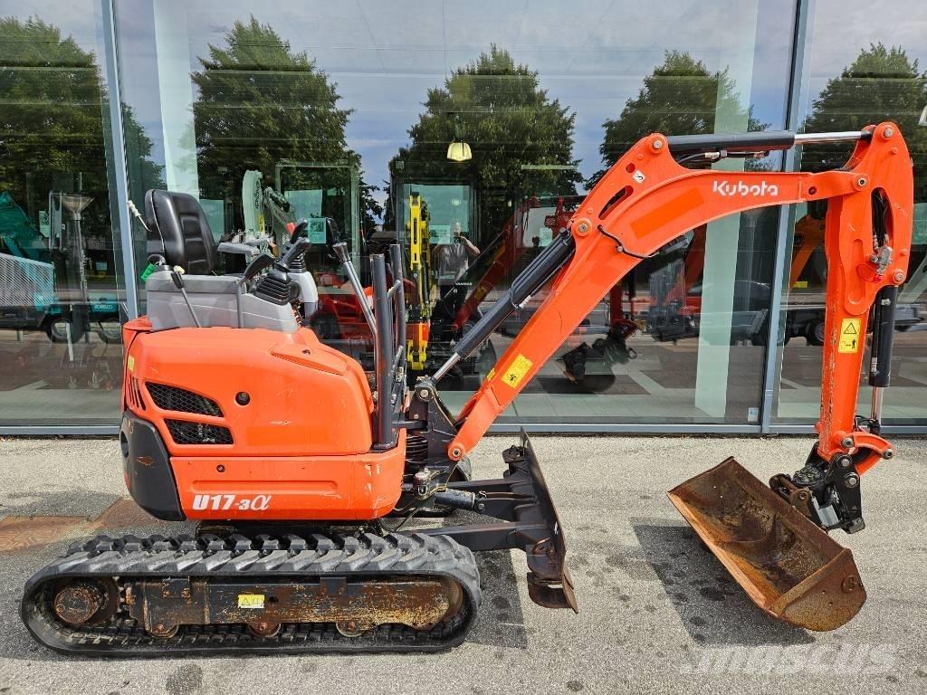 Kubota u17-3a Mini excavators < 7t