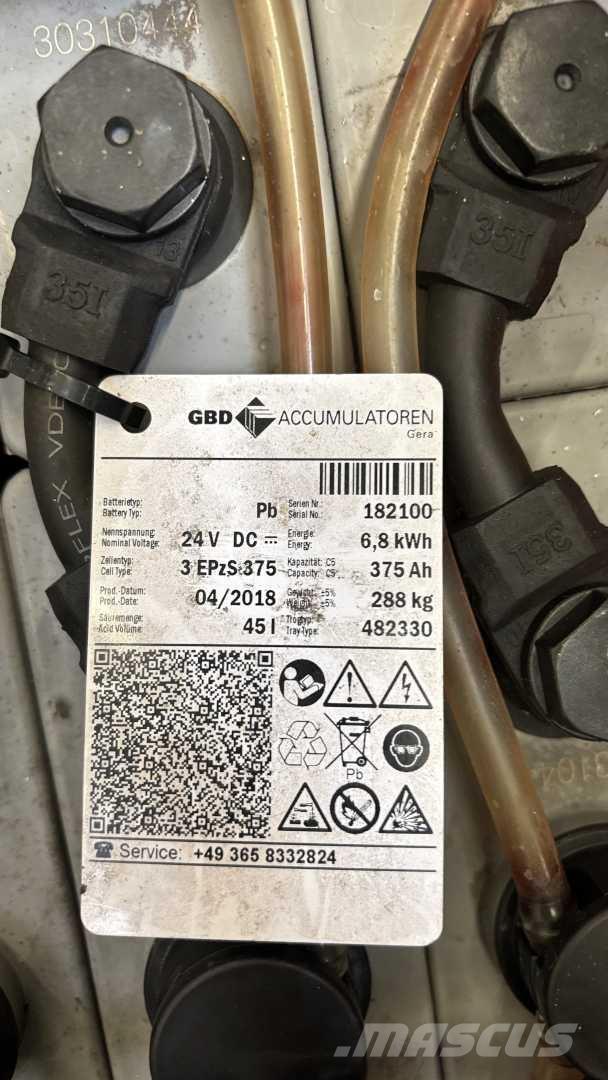 Linde L16 Pedestrian stacker