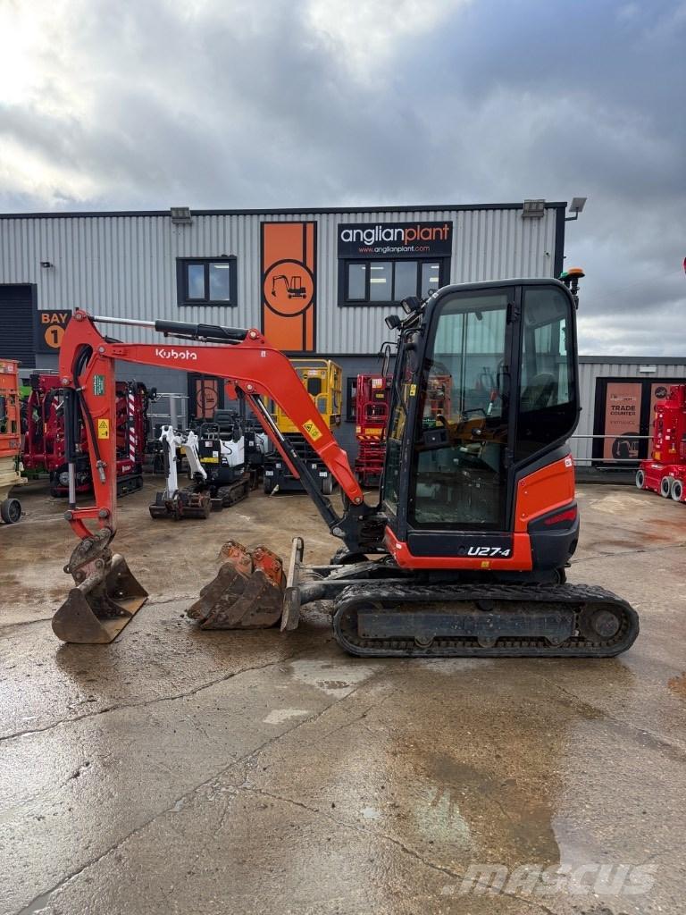 Kubota U 27-4 Mini excavators < 7t